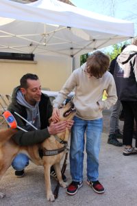 Taïga et sa famille d'accueil