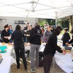 Vue d'ensemble du buffet