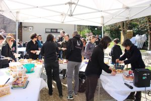 Vue d'ensemble du buffet