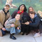 Twinnie, sa famille et son maître