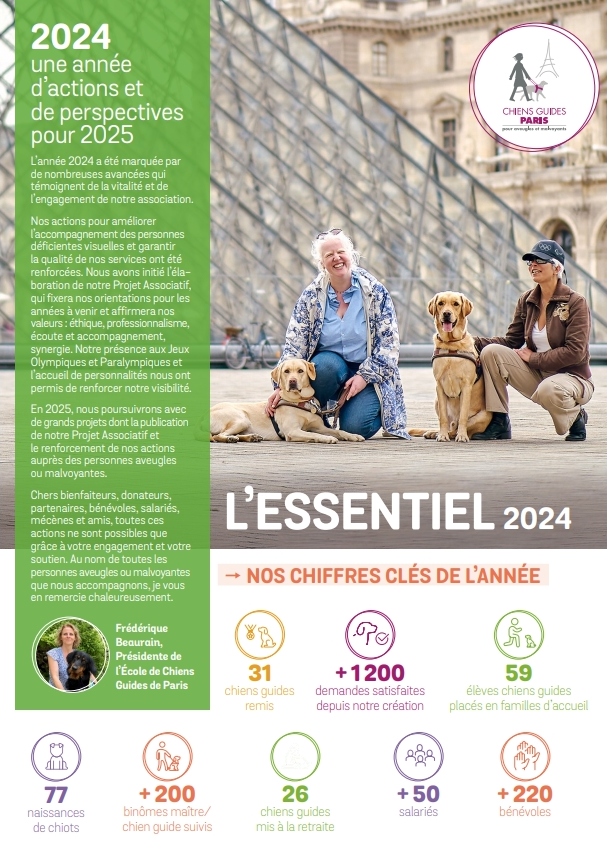 Photo de la couverture de l'Essentiel de 2024.